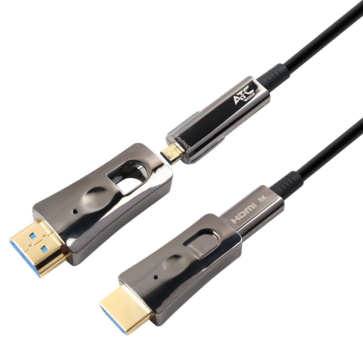 ATC AOC HDMI 2.1V 8K Αποσπώμενο Οπτικό Καλώδιο 10m (02.001.0127) - Image 3