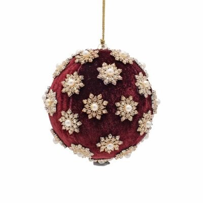 ΒΕΛΟΥΔΙΝΗ ΜΠΑΛΑ, ΜΠΟΡΝΤΟ, ΠΟΛΥΤΕΛΕΙΑΣ, ΜΕ ΣΤΡΑΣΕΝΙΑ ΛΟΥΛΟΥΔΑΚΙΑ, 10cm (600-49153)