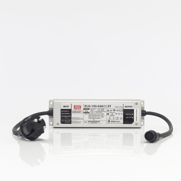 24V ΜΕΤΑΣΧΗΜΑΤΙΣΤΗ, 150W, ΣΥΝΔΕΣΗ ΕΩΣ 1000 LED RUBBER, ΠΡΑΣΙΝΟ ΚΑΟΥΤΣΟΥΚ ΚΑΛΩΔΙΟ, ΚΑΛΩΔΙΟ ΠΑΡΟΧΗΣ 3m, IP44 (600-09421)