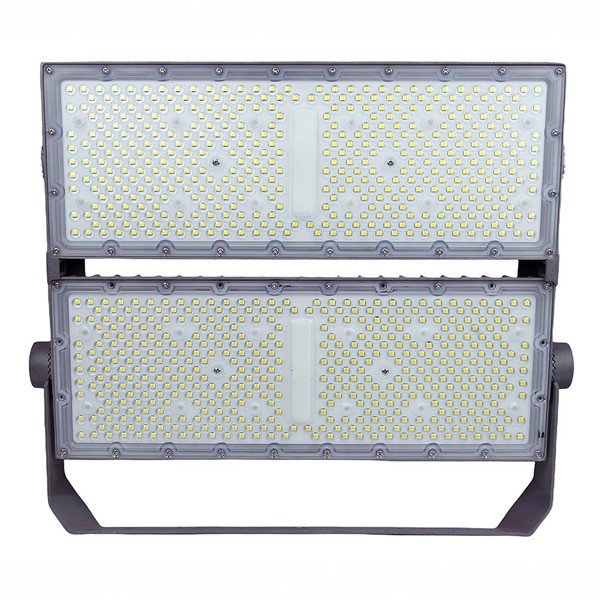 ΠΡΟΒΟΛΕΑΣ LED SMD 500W MODULAR IP66 0-10V DC 6500K ΜΑΥΡΟ PLUS (146-69061)