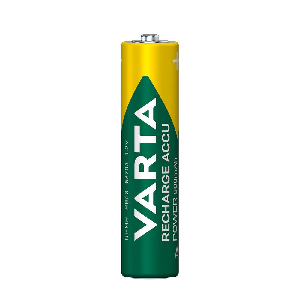 VARTA Επαναφορτιζόμενη Μπαταρία Power R2U 800mAh AAA B4 (01.003.0091) - Image 2