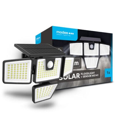 Modee Lighting Ηλιακός Προβολέας LED WS141 Αυτόματος με Αισθητήρα 1500lm (40.002.0044)