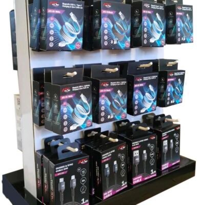 ATC Επιτραπέζιο Stand Προβολής Διπλής Όψης με Άγκιστρα 50cm (20.000.0005)