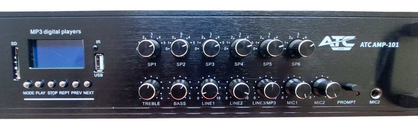ATC AMP-101 Ενισχυτής Ήχου 240W 4-16Ω 220V (20.012.0003) - Image 6