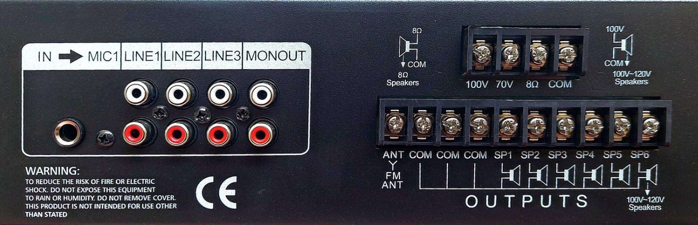 ATC AMP-101 Ενισχυτής Ήχου 240W 4-16Ω 220V (20.012.0003) - Image 5