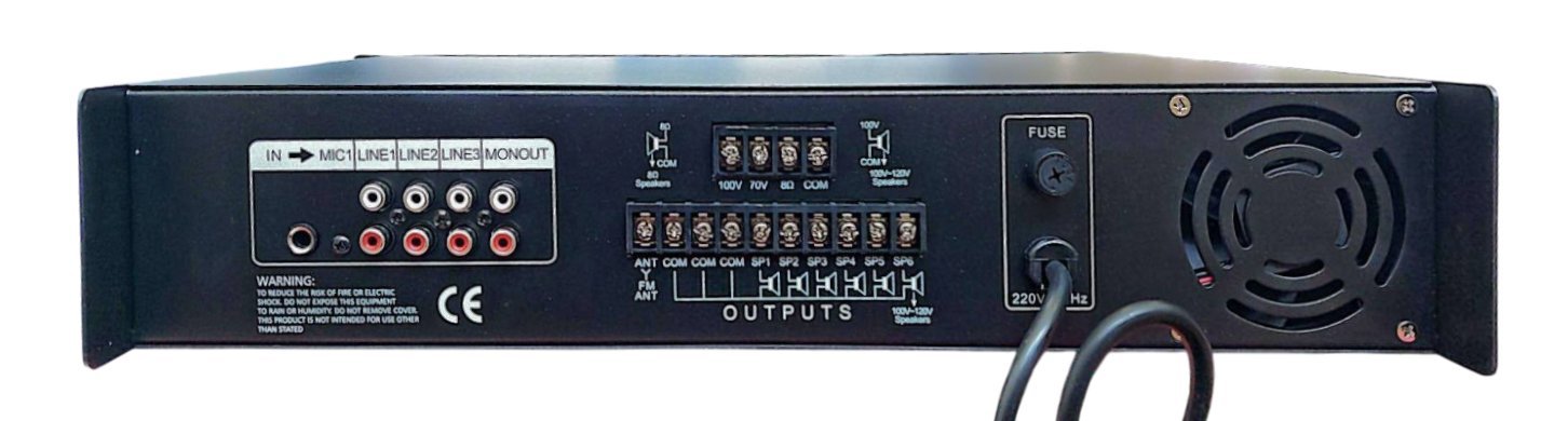 ATC AMP-101 Ενισχυτής Ήχου 240W 4-16Ω 220V (20.012.0003) - Image 8