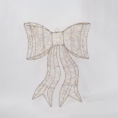 ΦΩΤΙΖΟΜΕΝΟΣ ΦΙΟΓΚΟΣ 44x8x56cm, 400 MINI LED, ΜΕΤΑΣΧΗΜΑΤΙΣΤΗ, ΧΡΟΝΟΔΙΑΚΟΠΤΗ, ΑΣΗΜΙ ΧΑΛΚΙΝΟ ΚΑΛΩΔΙΟ, ΣΑΜΠΑΝΙ ΜΕΤΑΛΛΙΚΟΣ ΣKEΛETOΣ, ΘΕΡΜΟ ΛΕΥΚΟ LED & ΘΕΡΜΟ ΛΕΥΚΟ FLASH LED, ΠΡΟΕΚΤΑΣΗ ΠΑΡΟΧΗΣ 5m, IP44 (600-22602)