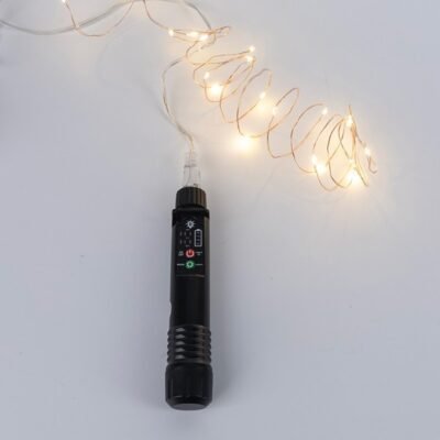 ΣΕΙΡΑ, 160 MINI LED ΜΕ ΦΟΡΗΤΟ ΦΟΡΤΙΣΤΗ, 3V-4.5V, ΜΠΑΤΑΡΙΑΣ 800 mAh, 8 ΠΡΟΓΡΑΜΜΑΤΑ, ΤΗΛΕΧΕΙΡΙΣΤΗΡΙΟ (TIMER & DIMMER), ΑΣΗΜΙ ΧΑΛΚΙΝΟ ΚΑΛΩΔΙΟ, ΘΕΡΜΟ ΛΕΥΚΟ LED ΑΝΑ 10cm, ΠΡΟΕΚΤΑΣΗ ΠΑΡΟΧΗΣ 30cm, IP44 (600-19160)