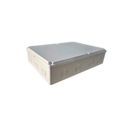 ΜΠΟΥΑΤ ΕΞΩΤΕΡΙΚΟ 380X280X90 ΜΕ ΒΙΔΕΣ IP65 ΓΚΡΙ (147-31532)