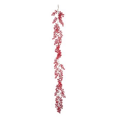 ΚΛΑΔΑ ΠΥΚΝΗ ΜΕ ΚΟΚΚΙΝΑ BERRIES, 160cm (600-49284)
