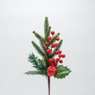ΠΙΚΑΚΙ ΜΕ ΚΟΚΚΙΝΑ BERRIES ΚΑΙ ΧΡΥΣΟ ΕΦΕ ΚΡΑΚΕΛΕ, 31cm (600-47621)