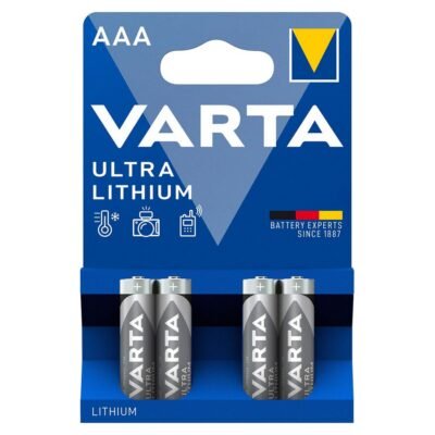VARTA Ultra Λιθίου 6103 AAA (4τμχ) (01.005.0145)