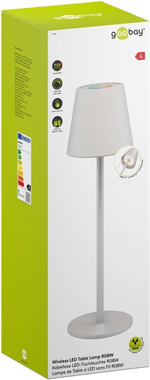 Goobay Ασύρματο Επιτραπέζιο Φωτιστικό LED RGBW 1 m (11.004.0001) - Image 2
