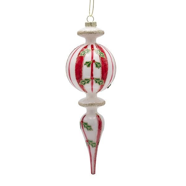 ΓΥΑΛΙΝΟ ΣΤΟΛΙΔΙ CANDY ΜΕ ΚΛΑΔΙΑ ΓΚΙ, 24cm (600-48864)