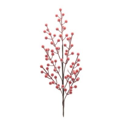 ΚΛΑΔΙ ΜΕ ΠΑΓΩΜΕΝΑ BERRIES, 60cm (600-49241)