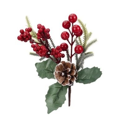 ΠΙΚ ΜΕ ΜΙΚΡΑ ΚΑΙ ΜΕΓΑΛΑ BERRIES ΚΑΙ ΧΙΟΝΙΣΜΕΝΟ ΚΟΥΚΟΥΝΑΡΙ, 25cm (600-49293)