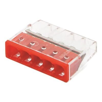 ΚΛΕΜΜΑ PCT-205 5 ΘΕΣΕΩΝ ΜΕ ΥΠΟΔΟΧΗ 0,50-2,5mm 24Α 400V (147-11046)