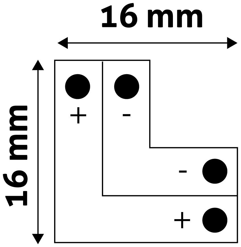 Avide LED Ταινία 12V 2835 L Σύνδεσης (15.001.0273) - Image 2