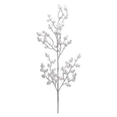 ΚΛΑΔΙ ΧΙΟΝΙΣΜΕΝΟ ΜΕ BERRIES, 75cm (600-49406)