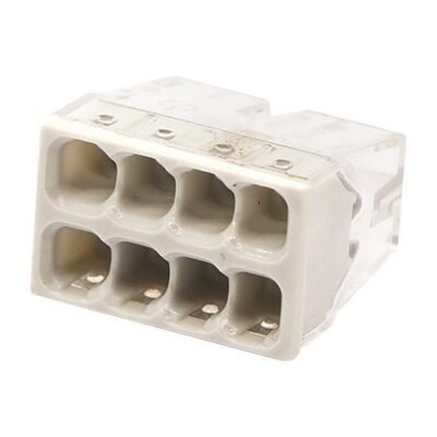 ΚΛΕΜΜΑ PCT-208 8 ΘΕΣΕΩΝ ΜΕ ΥΠΟΔΟΧΗ 0,50-2,5mm 24Α 400V (147-11047)