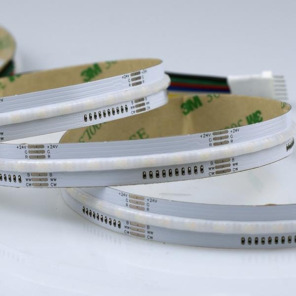 ΤΑΙΝΙΑ LED COB 5M 12W 24V RGBW 6000K 640L/M IP44 PRO (145-72030)