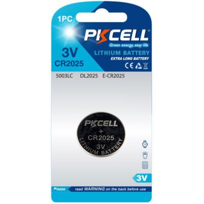 Pkcell Κουμπί Λιθίου CR2025-1B (1τμχ) (01.005.0119)