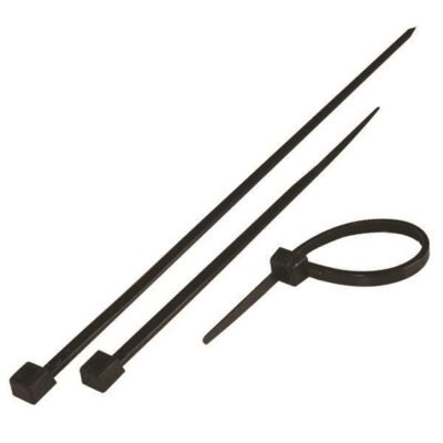 ΔΕΜΑΤΙΚΑ ΜΑΥΡΑ 450X7,6mm 100 ΤΕΜ (147-54118)