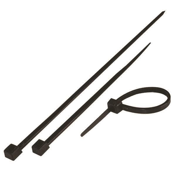 ΔΕΜΑΤΙΚΑ ΜΑΥΡΑ 450X7,6mm 100 ΤΕΜ (147-54118)