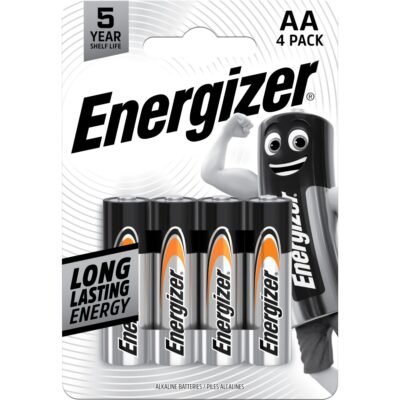 ENERGIZER Everyday Αλκαλική Μπαταρία LR6 AA BL4 (01.001.0176)