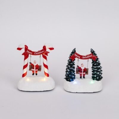 DISPLAY BOX, ΧΡΙΣΤΟΥΓΕΝΝΙΑΤΙΚΗ ΠΑΡΑΣΤΑΣΗ, CANDY, 2 ΣΧΕΔΙΑ, 12ΤΜΧ, 10.7x15cm (600-48066)