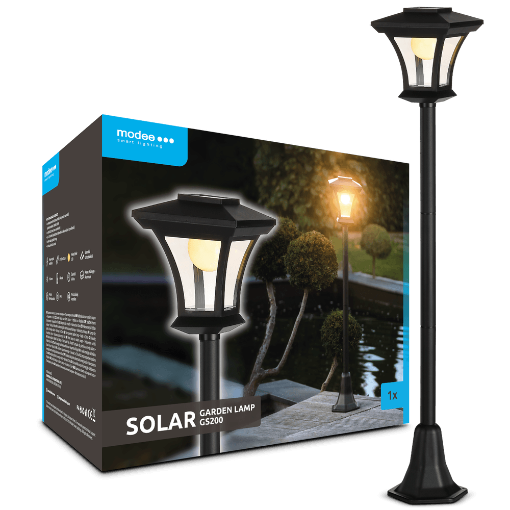 Modee Lighting LED Ηλιακό Φωτιστικό Κήπου GS200 120cm (40.002.0046)