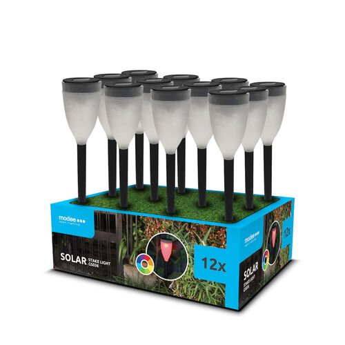 Modee Lighting Ηλιακό Φωτιστικό Κήπου GS036 LED RGB (40.002.0050) - Image 2