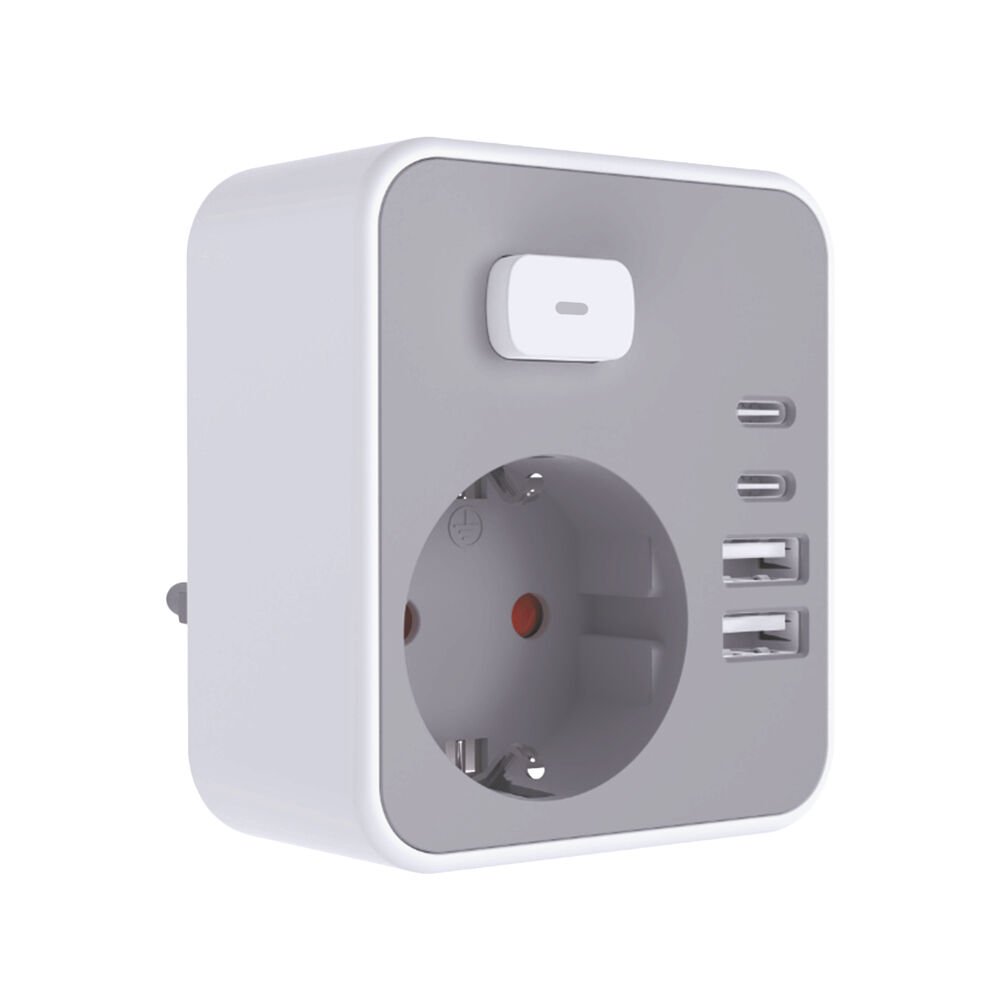 Technik Professional Πρίζα Επέκτασης με Διακόπτη 1 Θέσης 2xUSB-C & 2xUSB-A (41.001.0123) - Image 2