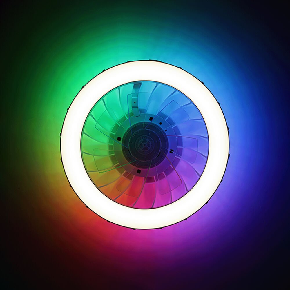 Modee Ανεμιστήρας Οροφής LED 30W RGB 3CCT με Τηλεχειριστήριο (40.001.0077) - Image 8