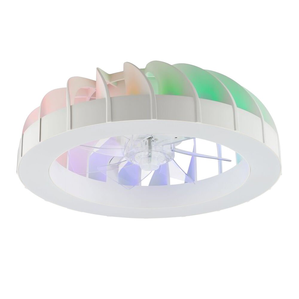 Modee Ανεμιστήρας Οροφής LED 30W RGB 3CCT με Τηλεχειριστήριο (40.001.0077) - Image 6