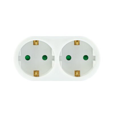Technik Αντάπτορας Σούκο Πρίζας με 2 Θέσεις T-shape Horizontal 16A (41.004.0014)