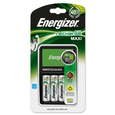 Energizer Maxi Φορτιστής με 4xAA 2000mAh (01.010.0042)