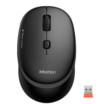 Meetion MT-R571 2.4G Ασύρματο Ποντίκι Μαύρο (17.001.0052)