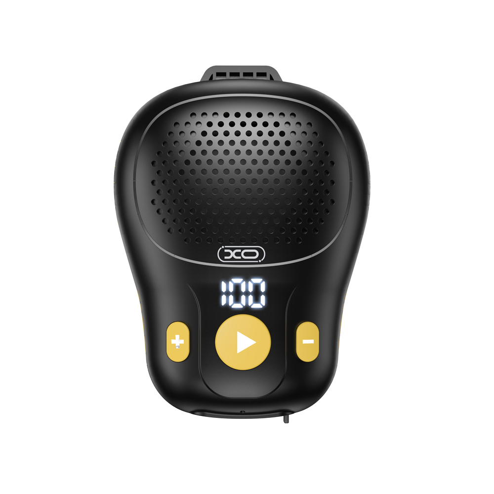 XO F78 Ασύρματο Ηχείο με Clip-On Wearable Αδιάβροχο Μαύρο (16.004.0074)