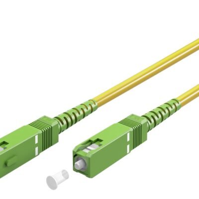 Goobay Καλώδιο Οπτικής FTTH Ίνας Μονής Λειτουργίας OS2 Κίτρινο 30μ (11.001.0029)