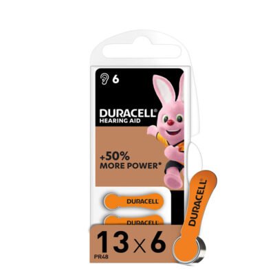 Duracell Activair Βαρηκοΐας DA13 (6τμχ) (01.008.0014)