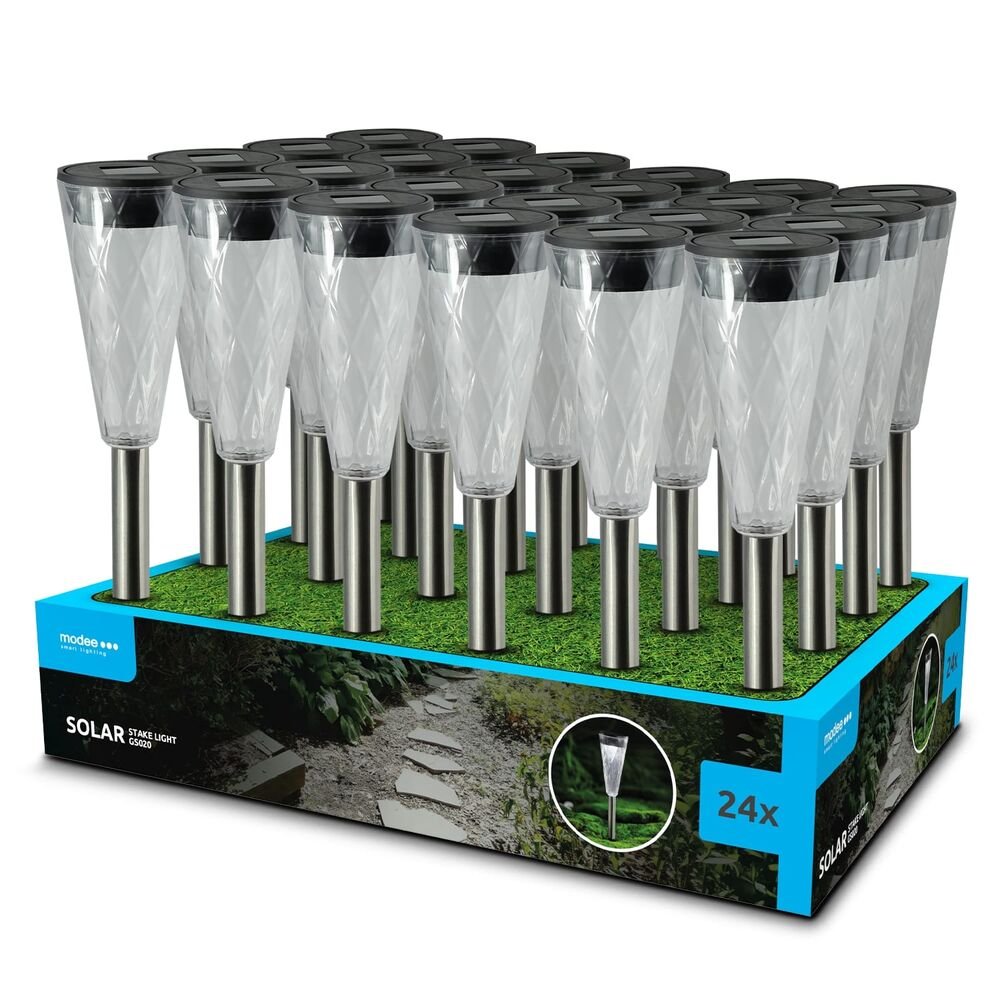 Modee Lighting LED Ηλιακό Φωτιστικό Κήπου GS020 35cm (40.002.0062) - Image 5