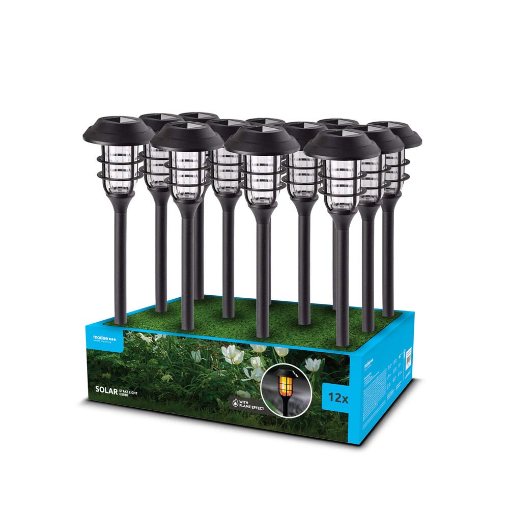 Modee Lighting LED Ηλιακό Φωτιστικό Κήπου GS038 43cm (40.002.0058) - Image 2