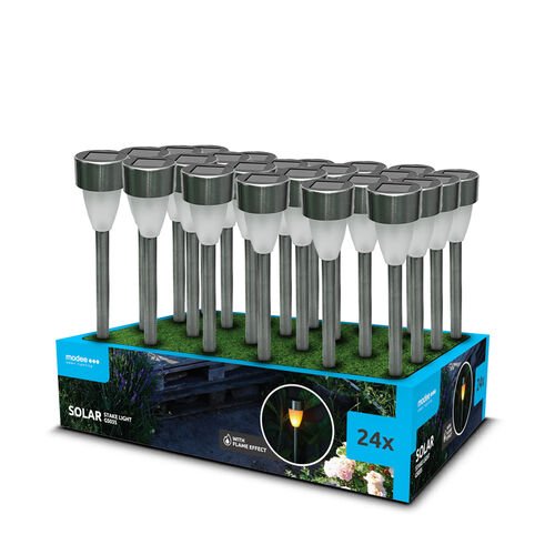 Modee Lighting LED Ηλιακό Φωτιστικό Κήπου GS035 36cm (40.002.0057) - Image 2