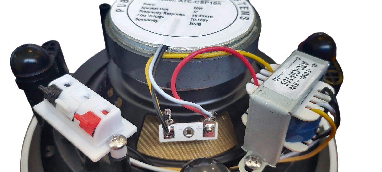 ATC-CSP105 Ηχείο Οροφής Δύο Δρόμων 20Watt 70-100V 5" (20.010.0007) - Image 5
