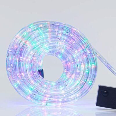 ΦΩΤΟΣΩΛΗΝΑΣ LED, ΜΟΝΟΚΑΝΑΛΟΣ, ΜΕ ΠΡΟΓΡΑΜΜΑ, ΧΡΩΜΑΤΙΣΤΟ, 10m, 24 LED ANA ΜΕΤΡΟ, IP44 (600-22125)