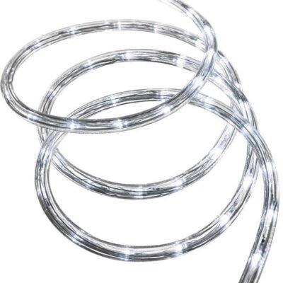 ΦΩΤΟΣΩΛΗΝΑΣ LED, ΜΟΝΟΚΑΝΑΛΟΣ, ΛΕΥΚΟ, 10m, 24 LED ΑΝΑ ΜΕΤΡΟ, IP44 (600-22261)