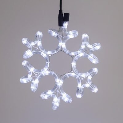 ΧΙΟΝΟΝΙΦΑΔΑ, 2m LED ΦΩΤΟΣΩΛΗΝΑΣ, ΜΟΝΟΚΑΝΑΛΟΣ, ΛΕΥΚΟ, 25x25cm, IP44 (600-20008)