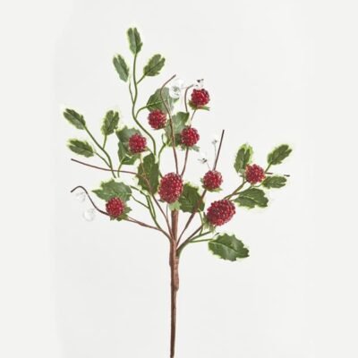 ΚΛΑΔΙ, ΜΕ ΚΟΚΚΙΝΑ ΒΑΤΟΜΟΥΡΑ, 37cm (600-45899)