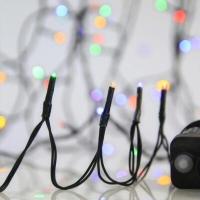 ΣΕΙΡΑ, 400 LED 3mm, 31V ΜΕΤΑΣΧΗΜΑΤΙΣΤΗ, 8 ΠΡΟΓΡΑΜΜΑΤΑ & ΜΝΗΜΗ, ΠΡΑΣΙΝΟ PVC ΚΑΛΩΔΙΟ, ΧΡΩΜΑΤΙΣΤΟ LED ΑΝΑ 5cm, ΠΡΟΕΚΤΑΣΗ ΠΑΡΟΧΗΣ 3m, ΙΡ44 (601-11552)
